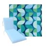 Universal Chaise Cushions in Richloom Solarium Pell Baltic -  3 Universal Sizes