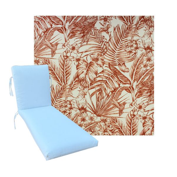 Universal Chaise Cushions in Richloom Solarium Wilshire Mesa 3 Universal Sizes