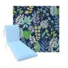 Universal Chaise Cushions in Richloom Solarium Windcrest Navy 3 Universal Sizes