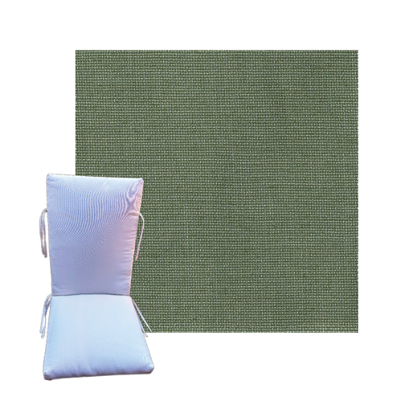 Sunbrella Bliss Aloe Universal Patio Chair Cushion in 9 sizes. - Sunbrella Cushions for Chairs