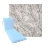 Classic Universal Chaise Lounge Cushions | Sunbrella Calm Graphite Fabric | 3 Sizes