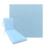 Classic Universal Chaise Lounge Cushions | Sunbrella Canvas Air Blue Fabric | 3 Sizes