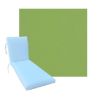 Classic Universal Chaise Lounge Cushions | Sunbrella Canvas Ginkgo Fabric | 3 Sizes