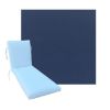 Classic Universal Chaise Lounge Cushions | Sunbrella Canvas Navy Fabric | 3 Sizes