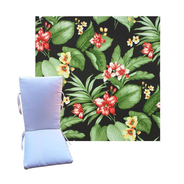 Picture of Davilla Noir Universal Patio Chair Cushions