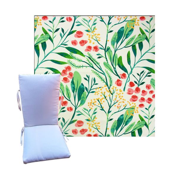 Gould Multi by Richloom Solarium - Universal Patio Chair Cushion With Ties