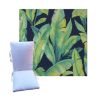 Mekko Lagoon by Richloom Solarium - Universal Patio Chair Cushion With Ties