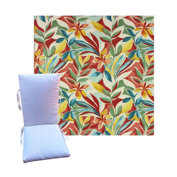 Soma Sonoma by Richloom Solarium - Universal Patio Chair Cushion With Ties