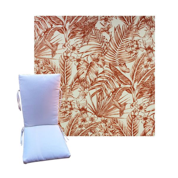 Wilshire Mesa by Richloom Solarium - Universal Patio Chair Cushion With Ties