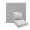 Universal Deep Seating Replacement Cushions in Sunbrella Play Sky Fabrics