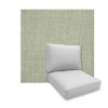 Universal Deep Seating Replacement Cushions in Sunbrella Cast Oasis Outdoor Fabric