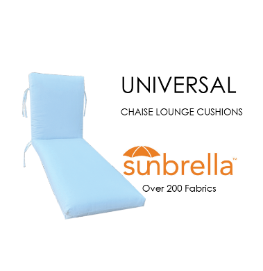 Picture for category Universal Premium Chaise Lounge Cushions