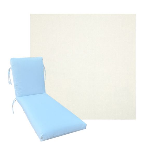 Classic Universal Chaise Lounge Cushions | Sunbrella Canvas Fabric | 3 Sizes