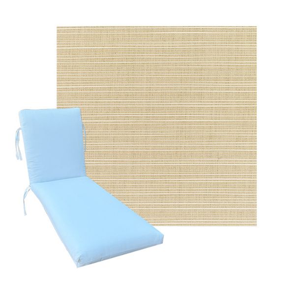 Classic Universal Chaise Lounge Cushions | Sunbrell Fabric | 3 Sizes