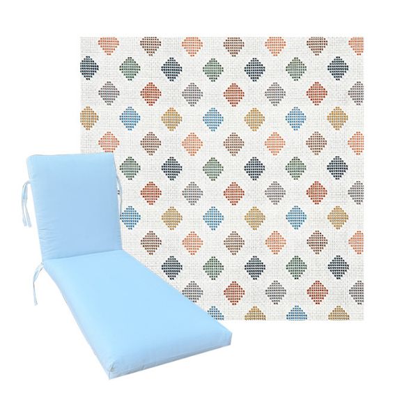 Classic Universal Chaise Lounge Cushions | Sunbrell Fabric | 3 Sizes