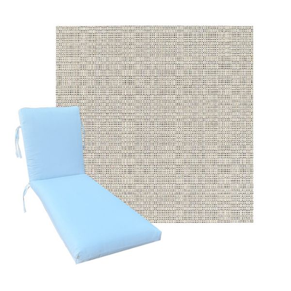 Classic Universal Chaise Lounge Cushions | Sunbrell Fabric | 3 Sizes