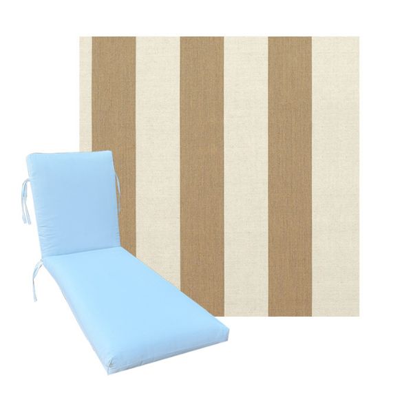 Classic Universal Chaise Lounge Cushions | Sunbrell Fabric | 3 Sizes