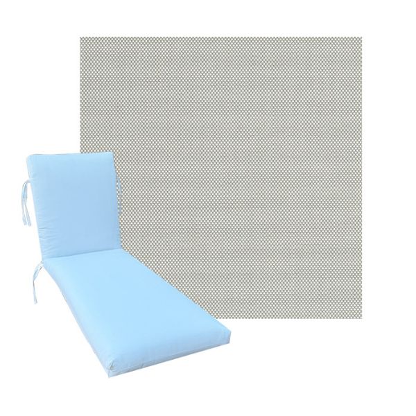 Classic Universal Chaise Lounge Cushions | Sunbrell Fabric | 3 Sizes