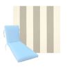 Classic Universal Chaise Lounge Cushions | Sunbrell Fabric | 3 Sizes