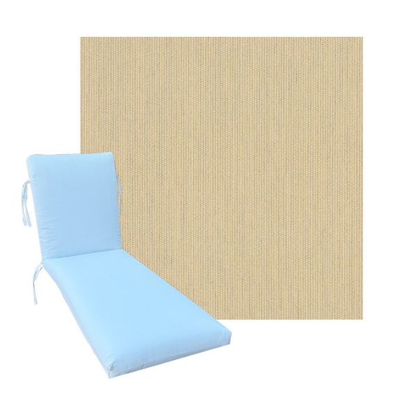 Classic Universal Chaise Lounge Cushions | Sunbrell Fabric | 3 Sizes