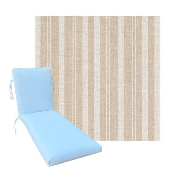 Classic Universal Chaise Lounge Cushions | Sunbrell Fabric | 3 Sizes