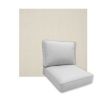 Universal Deep Seating Replacement Cushions in Sunbrella Canvas Cloud Outdoor Fabric