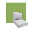 Universal Deep Seating Replacement Cushions in Sunbrella Canvas Gingko Outdoor Fabric