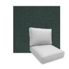 Universal Deep Seating Replacement Cushions in Sunbrella Heritage Alpine Outdoor Fabric