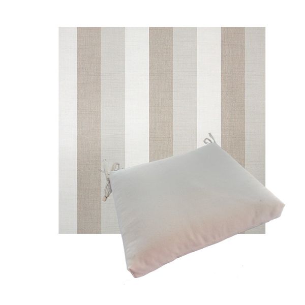 Outdoor Dining Chair Cushion Universal Sizes - Sunbrella Direction Linen