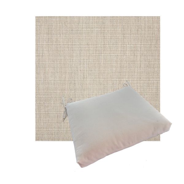 Outdoor Dining Chair Cushion Universal Sizes - Sunbrella Echo Ash
