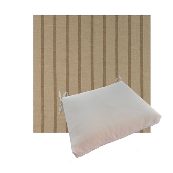 Outdoor Dining Chair Cushion Universal Sizes - Sunbrella Unwind Driftwood