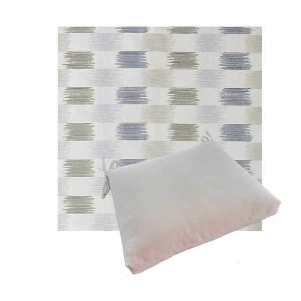 Outdoor Dining Chair Cushion Universal Sizes - Sunbrella Dream Mist