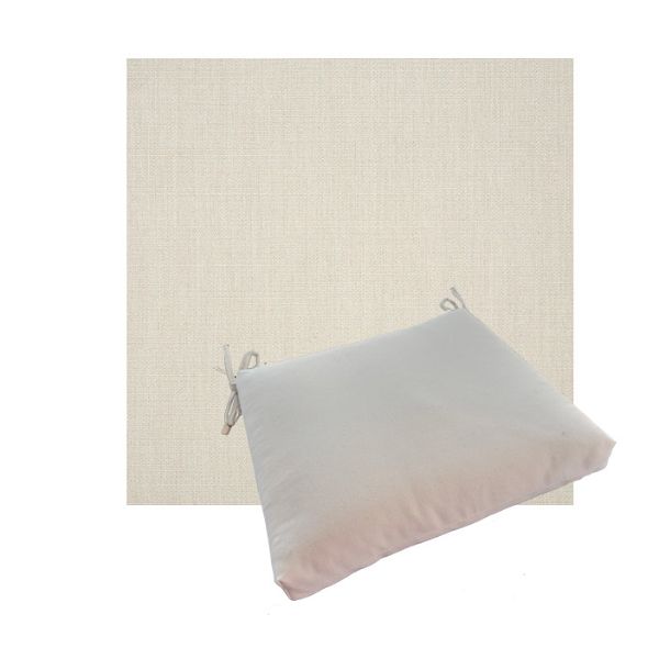 Outdoor Dining Chair Cushion Universal Sizes - Sunbrella Canvas Cloud