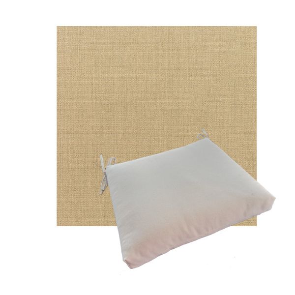 Outdoor Dining Chair Cushion Universal Sizes - Sunbrella Canvas Heather Beige