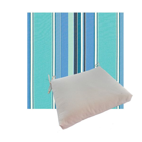 Outdoor Dining Chair Cushion Universal Sizes - Sunbrella Dolce Oasis 