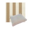 Outdoor Dining Chair Cushion Universal Sizes - Sunbrella Maxim Heather Beige