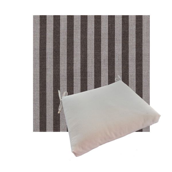 Outdoor Dining Chair Cushion Universal Sizes - Sunbrella Sail Away Java