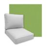 Sunbrella Canvas Gingko Patio Chair Replacement Cushions