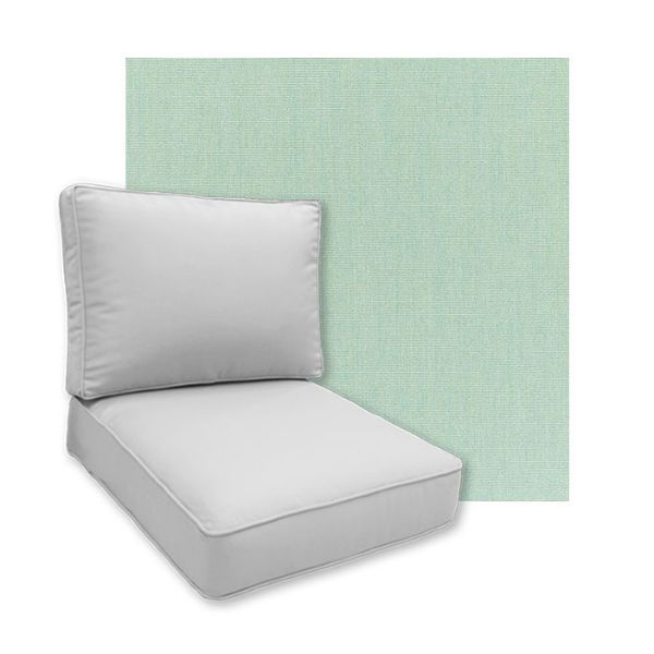 Sunbrella Canvas Spa Patio Chair Replacement Cushions