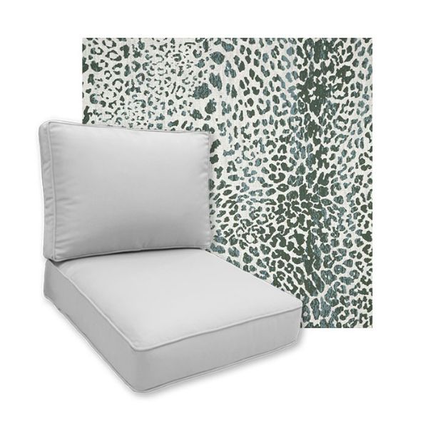 Sunbrella Instinct Willow Patio Chair Replacement Cushions