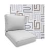 Labyrinth Cloud Lagoon Patio Chair Replacement Cushions