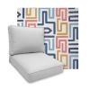 Labyrinth Fiesta Lagoon Patio Chair Replacement Cushions