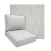 Sunbrella Pique Cloud Patio Chair Replacement Cushions
