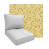 Sunbrella Plume Tropics Patio Chair Replacement Cushions