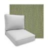 Sunbrella Posh Shamrock Patio Chair Replacement Cushions