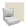 Sunbrella Trail Cloud Patio Chair Replacement Cushions