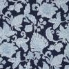 Sunbrella Floral Song Navy Patio Chair Replacement Cushions