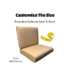 Cascadia Outdoor Cushions make custom outdoor patio furniture cushions for any style of patio furniture in Sunbrella Outdoor Fabrics