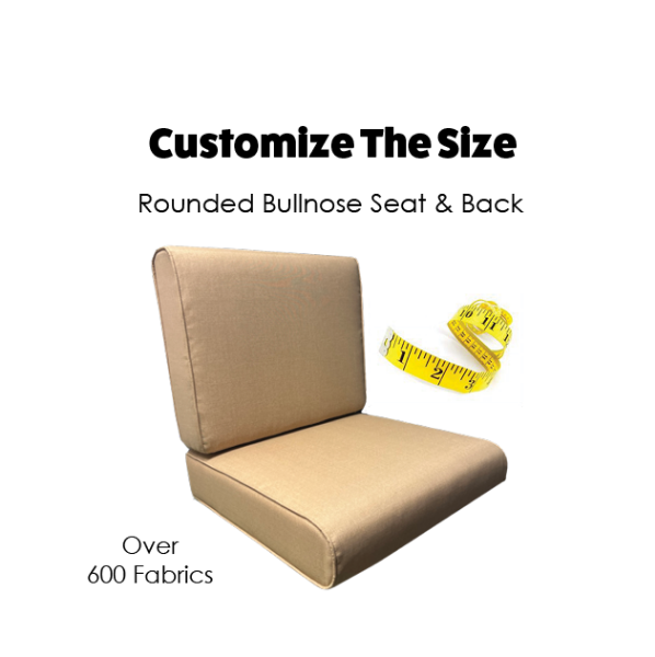 Cascadia Outdoor Cushions make custom outdoor patio furniture cushions for any style of patio furniture in Sunbrella Outdoor Fabrics