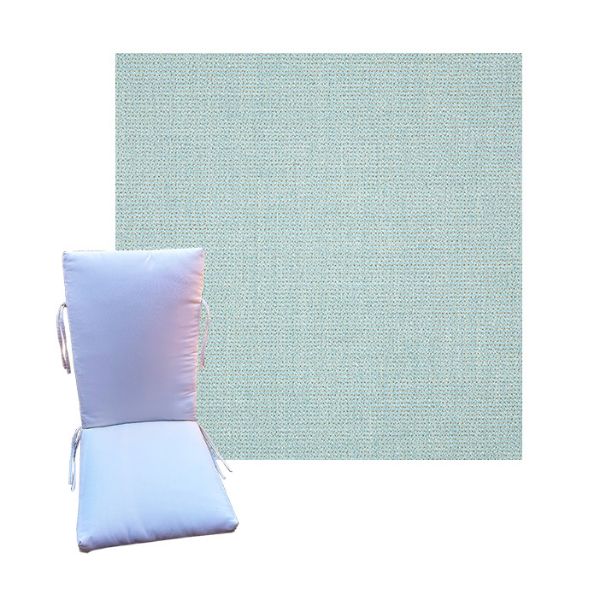 Sunbrella Bliss Dew Universal Patio Chair Cushion in 9 sizes. - Sunbrella Cushions for Chairs